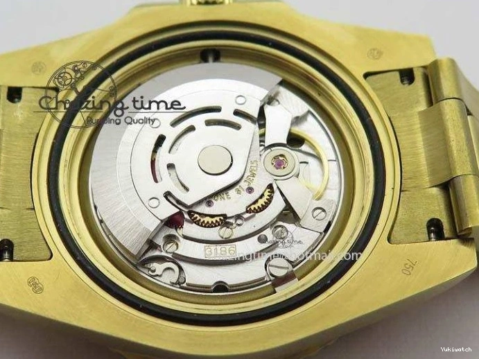 GMT-Master Bezel On Bracelet YG II Bp-Maker Green Ceramic YG A3186 116718LN Dial 1002